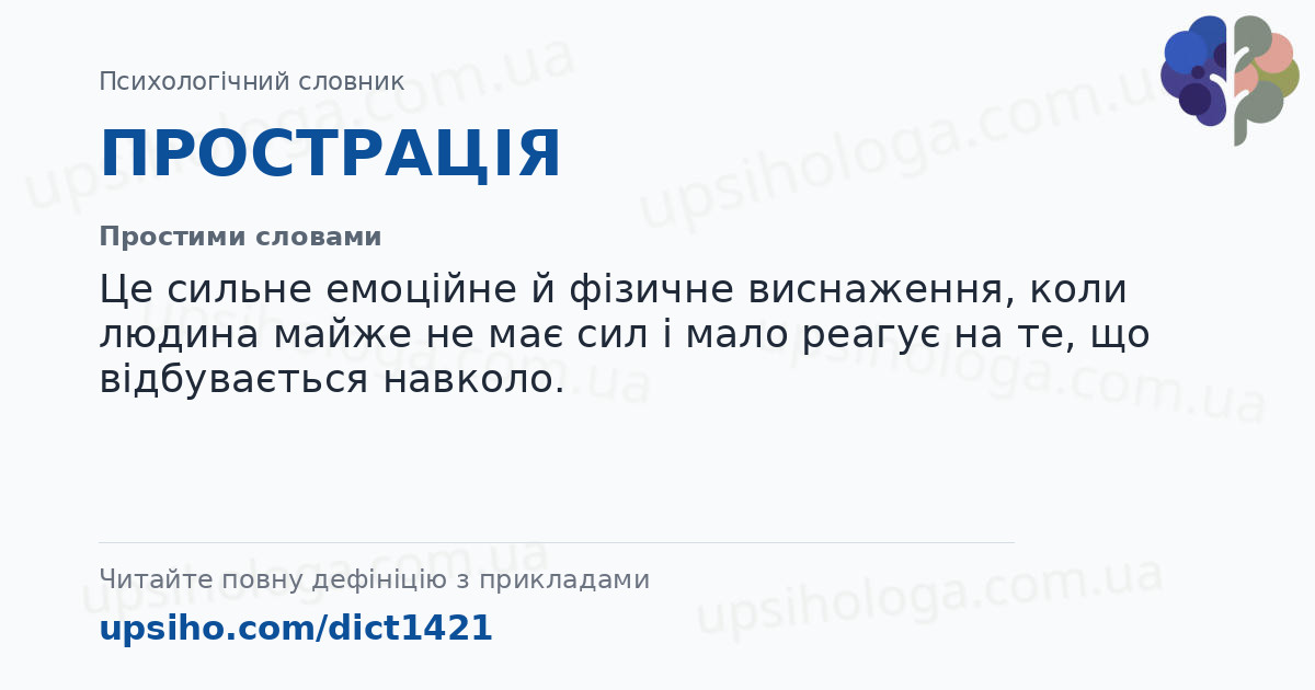 ПРОСТРАЦІЯ — Простими словами